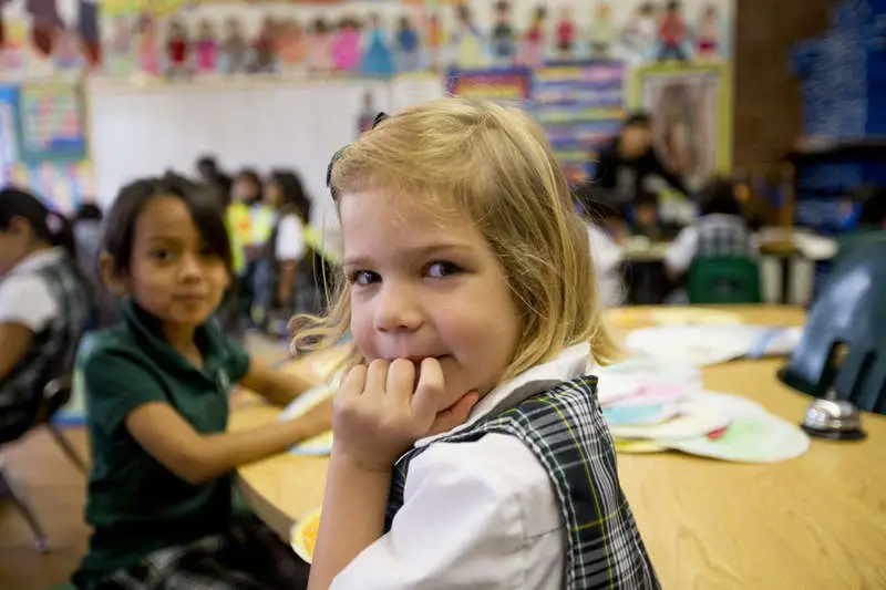 St. Dominic School students